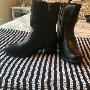 New Mootsies Tootsies black boots 7 1/2